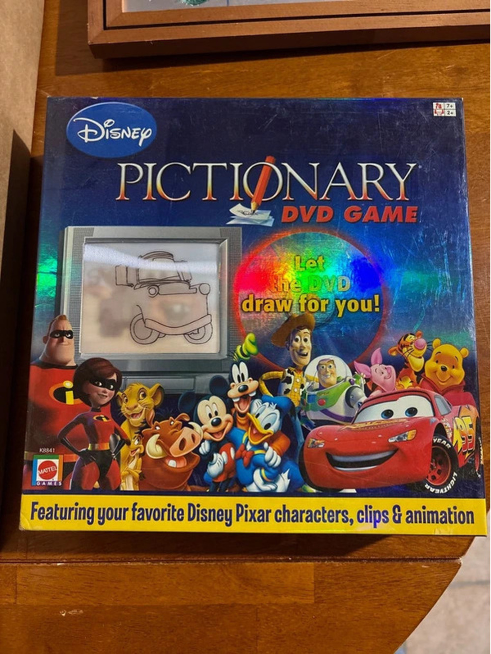 Disney Pictionary DVD game
